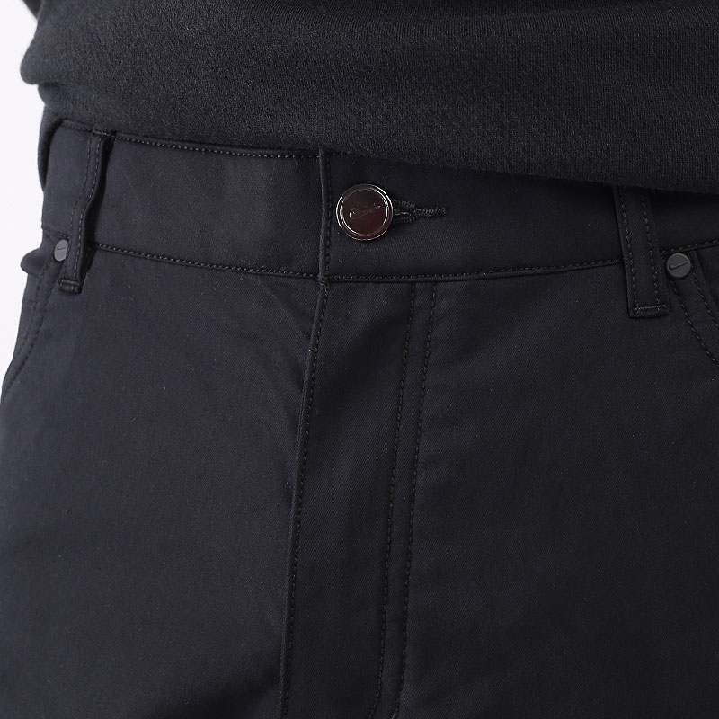 мужские черные брюки Nike Slim-Fit 5-Pocket Golf Trousers 891924-010 - цена, описание, фото 6